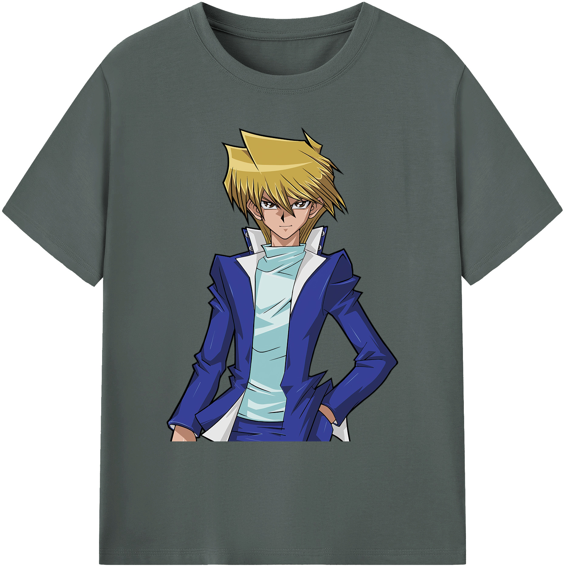 （画像用） 遊☆戯☆王 Yu-Gi-Oh! 綿100％ メンズ半袖Tシャツ｜肌触りやわらか＆通気性